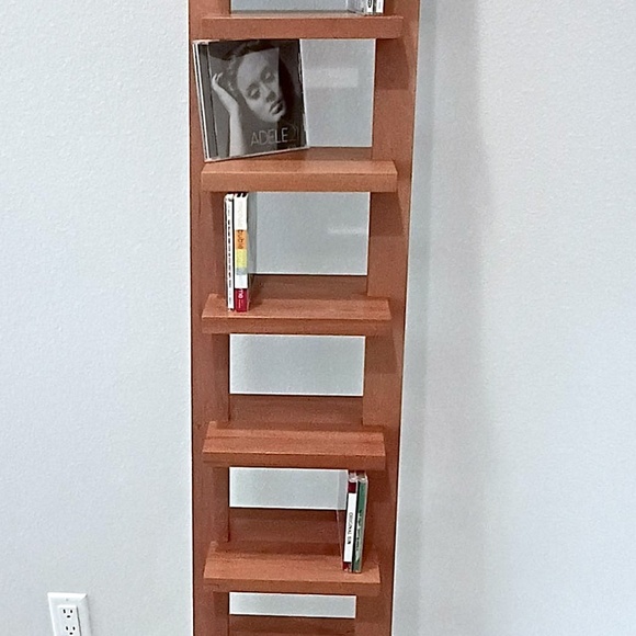 Very Rare Unused Hi-End Bang & Olufsen Solid Wood CD Rack, Leaning Type - Picture 14 of 16